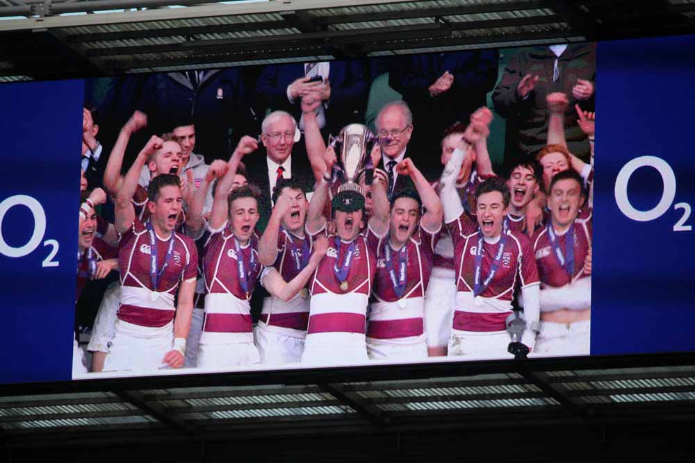 Natwest Schools Cup Final - Bromsgrove crowned champions, 25th March 2015. Photo Credit: Andrew Bull
